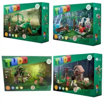 Ri Happy Kit blocos de montar tudo brasil - curupira, iara, boitatá e saci oferta