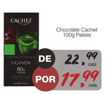 Supermercado Dalben Chocolate Cachet 100g Paises oferta