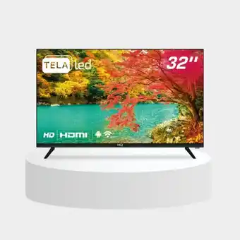 Carrefour Tv led 32 hd hq conversor digital externo 2 hdmi 1 usb design slim oferta
