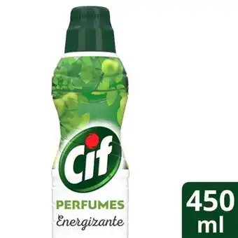Limpa pisos cif perfumes energizante 450ml