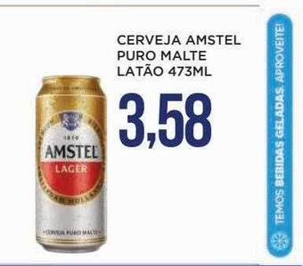 Cerveja amstel puro malte
