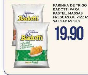 Apoio Mineiro Farinha de trigo badotti para pastel massas frescas ou pizzas salgadas oferta