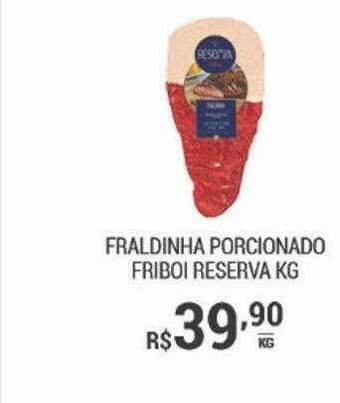 San Michel Supermercados Fraldinha porcionado friboi reserva kg oferta