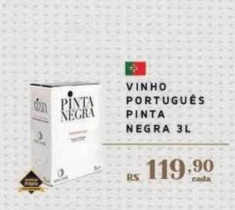 Empório Bahamas Vinho português pinta negra oferta