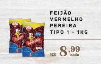 Feijão vermelho pereira tipo 1