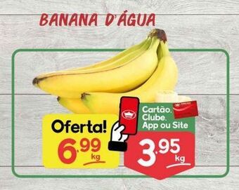 Supermercados Princesa Banana d'água oferta