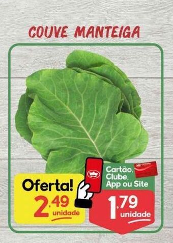 Supermercados Princesa Couve manteiga unidade oferta