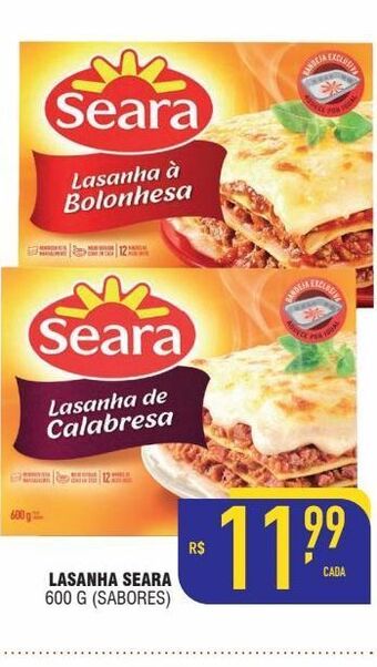 Mercantil Rodrigues Lasanha seara 600g oferta