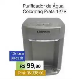 Copercana Purificador De água Colormaq oferta