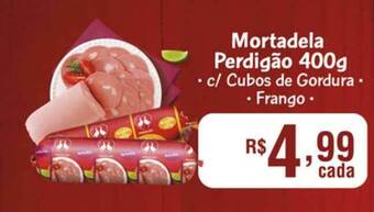 Bahamas Supermercados Mortadela Perdigão 400g oferta