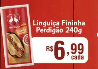 Bahamas Supermercados Linguiça Fininha Perdigão 240g oferta