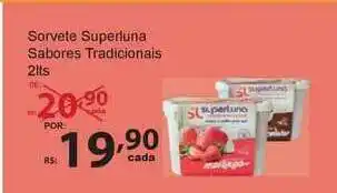 Sorvete Superluna Sabores Tradicionais 2L