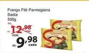 Super Luna Frango Filé Parmegiana Sadia 500g oferta