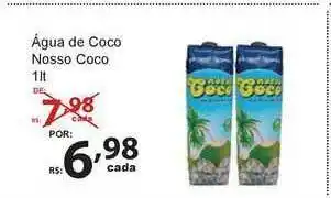 Super Luna água De Coco Nosso Coco 1L oferta