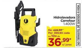 Carrefour Hidrolavadora Carrefour 1.400w oferta