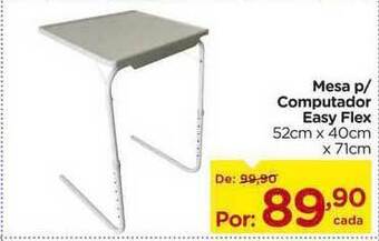 Carrefour Mesa P Computador Easy Flex 52cm X 40cm X 71cm oferta