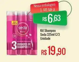Mart Minas Kit Shampoo Seda 325ml oferta