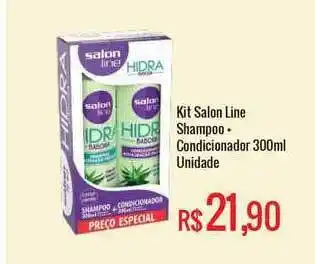 Kit Salon Line Shampoo + Condicionador 300ml