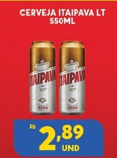 Cerveja Itaipava Lt 550ml