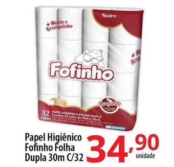 Akki Atacadista Papel higiênico fofinho folha dupla oferta