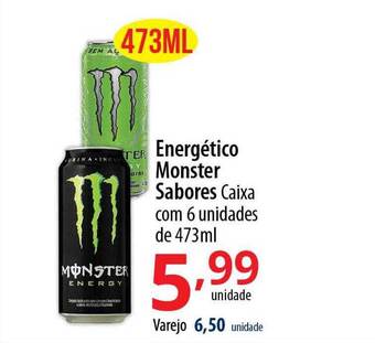 Energético monster sabores