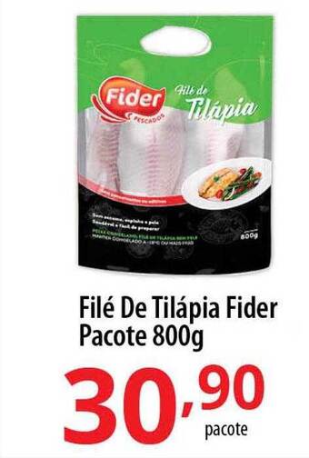 Akki Atacadista Filé de tilápia fider oferta