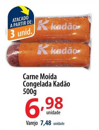 Akki Atacadista Carne moida congelada kadão oferta