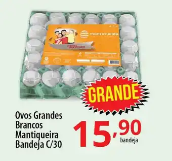 Ovos grandes brancos mantiqueira bandeja c 30