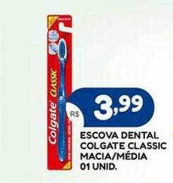 Bramil Supermercados Escova dental colgate classic macia média oferta