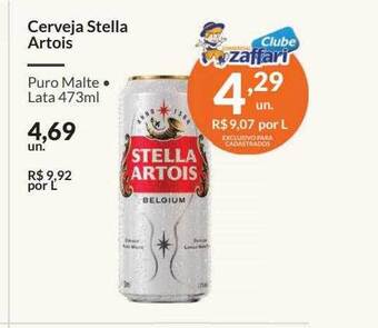 Zaffari Cerveja stella artois oferta