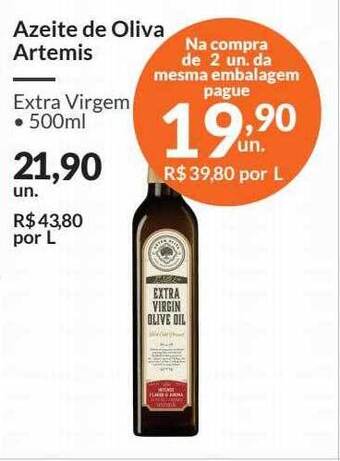 Zaffari Azeite de oliva artemis oferta