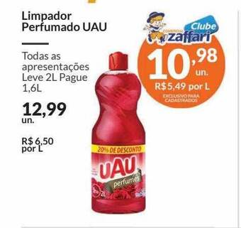 Zaffari Limpador perfumado uau oferta
