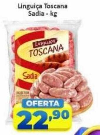 Supermercado Pastorinho Linguiça toscana sadia oferta