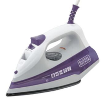 Ferro a vapor black & decker essencial steam, 1200w, spray frontal - fx1000