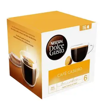 Carrefour Café em cápsula nescafé dolce gusto café caseiro com 16 cápsulas 128 g oferta