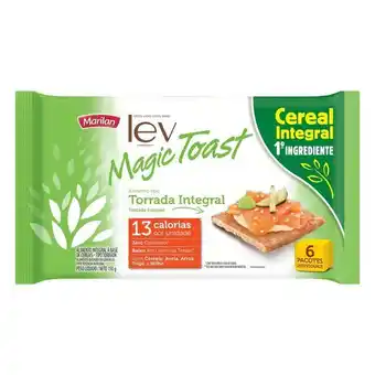 Carrefour Torrada integral marilan lev magic toast 150 g oferta