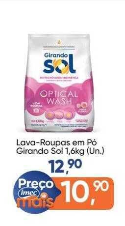 Imec Supermercados Lava-roupas em pó girando sol oferta