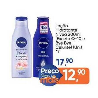 Imec Supermercados Loçao hidratante nivea oferta