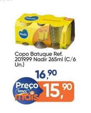 Imec Supermercados Copo batuque nadir oferta