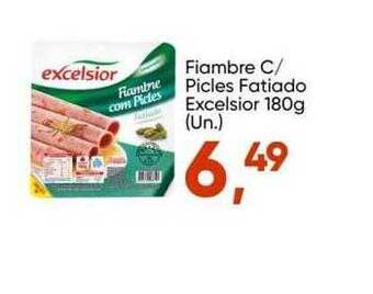 Imec Supermercados Fiambre c picles fatiado excelsior oferta