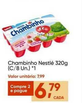 Imec Supermercados Chambinho nestlé oferta