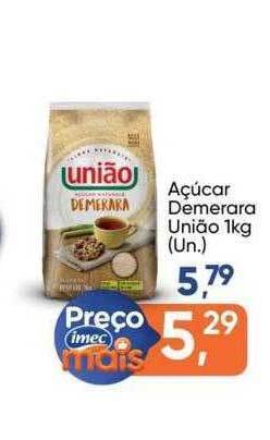 Imec Supermercados Açúcar demerara união oferta