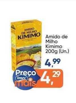 Imec Supermercados Amido de milho kimimo oferta