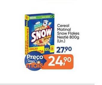 Imec Supermercados Cereal matinal snow flakes nestlé oferta
