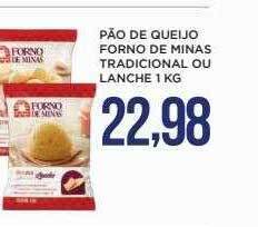Apoio Mineiro Pão de queijo forno de minas tradicional ou lanche oferta