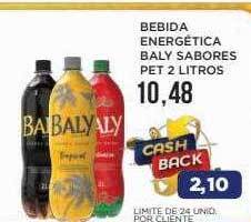 Apoio Mineiro Bebida energética baly sabores oferta