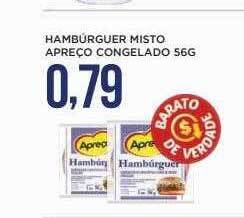 Apoio Mineiro Hambúrguer misto apreço congelado oferta