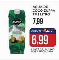 Apoio Mineiro Água de coco zuppa oferta