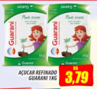 Acucar refinado Guarani 1kg