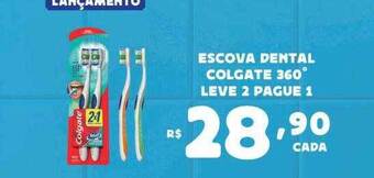 Bahamas Supermercados Escova dental colgate 360° leve 2 pague 1 oferta